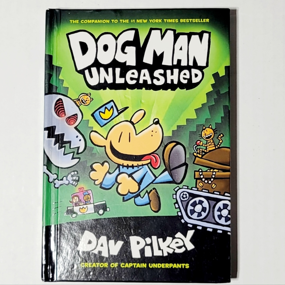 Dog Man Unleashed Hardcover Book